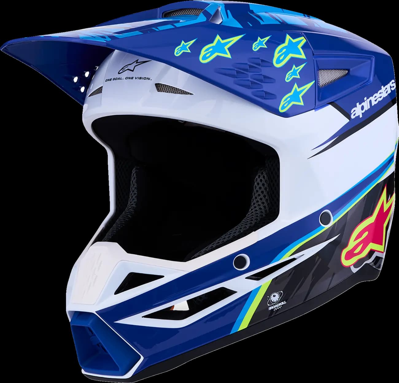 Casco Alpinestars S-M3 Infantil Azul image_1