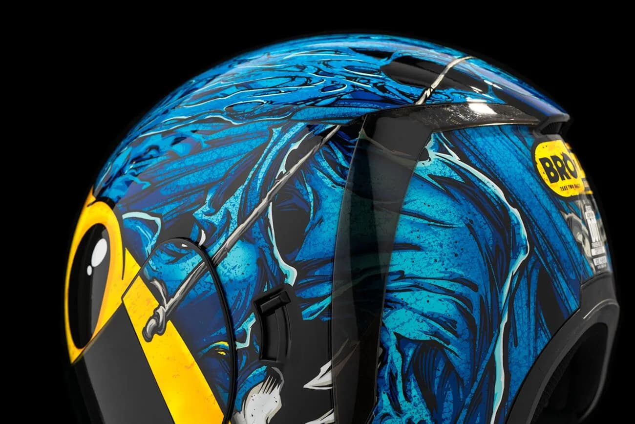 Casco ICON Airform MIPS Brozak Azul