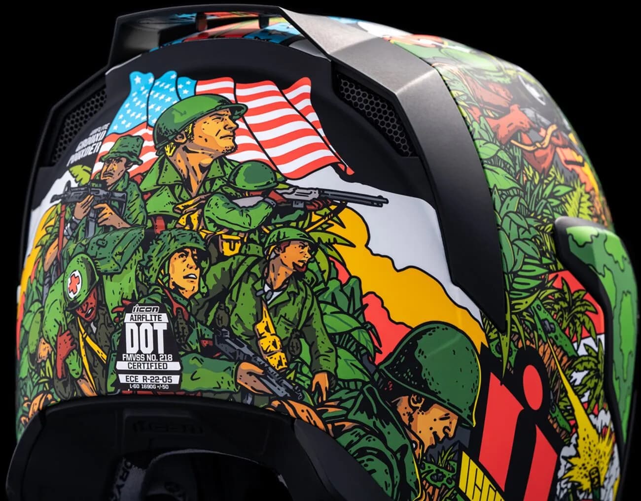 Casco ICON Airflite GP23 Verde