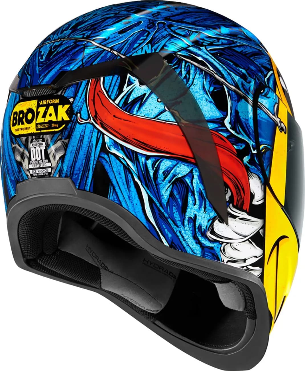 Casco ICON Airform MIPS Brozak Azul