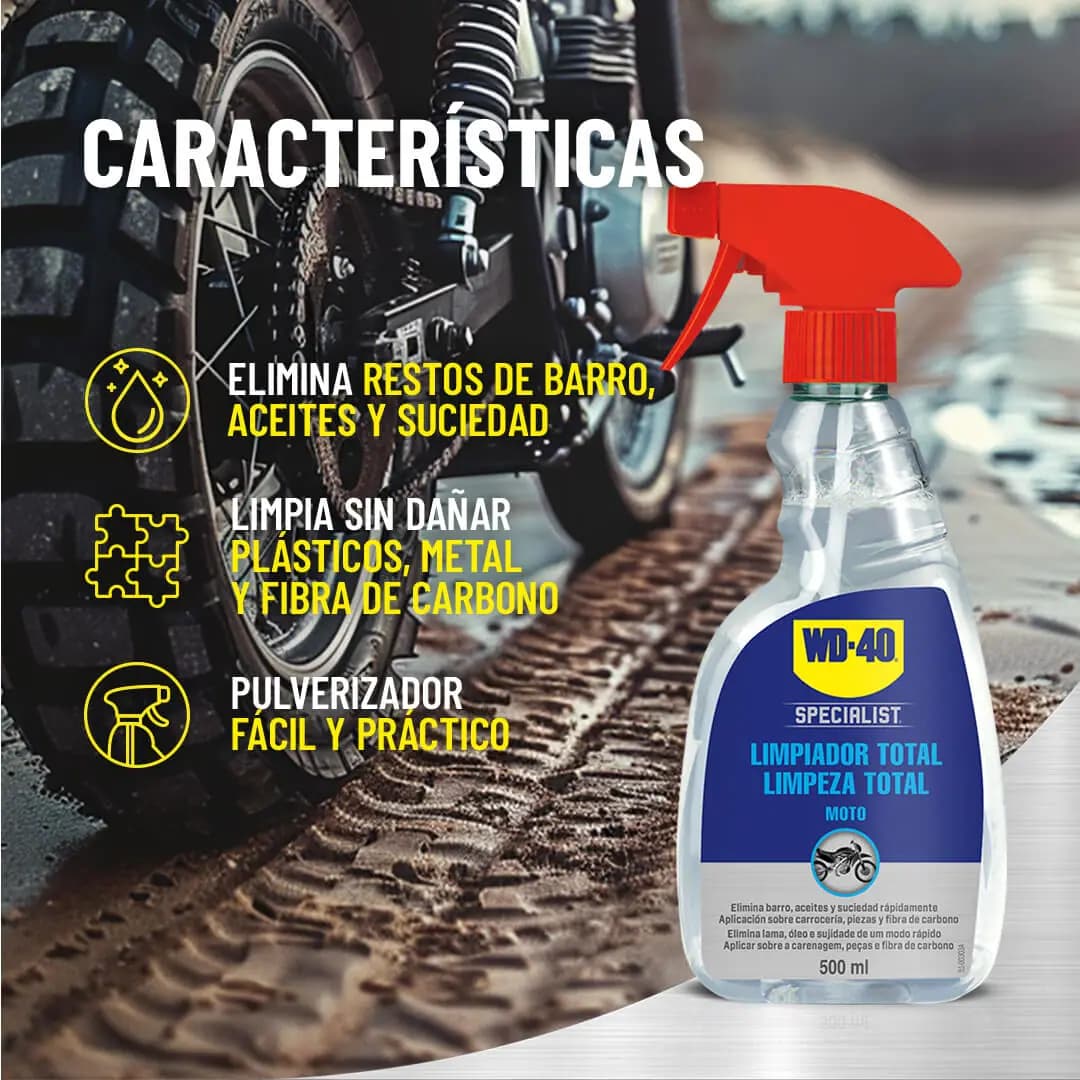 Limpiador total WD40 500ml