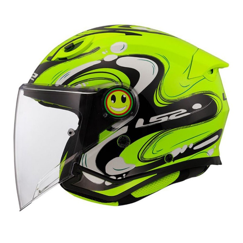 Casco LS2 OF622 Infantil Funny II Glup Amarillo Casco LS2 OF622 Infantil Funny II Glup Amarillo