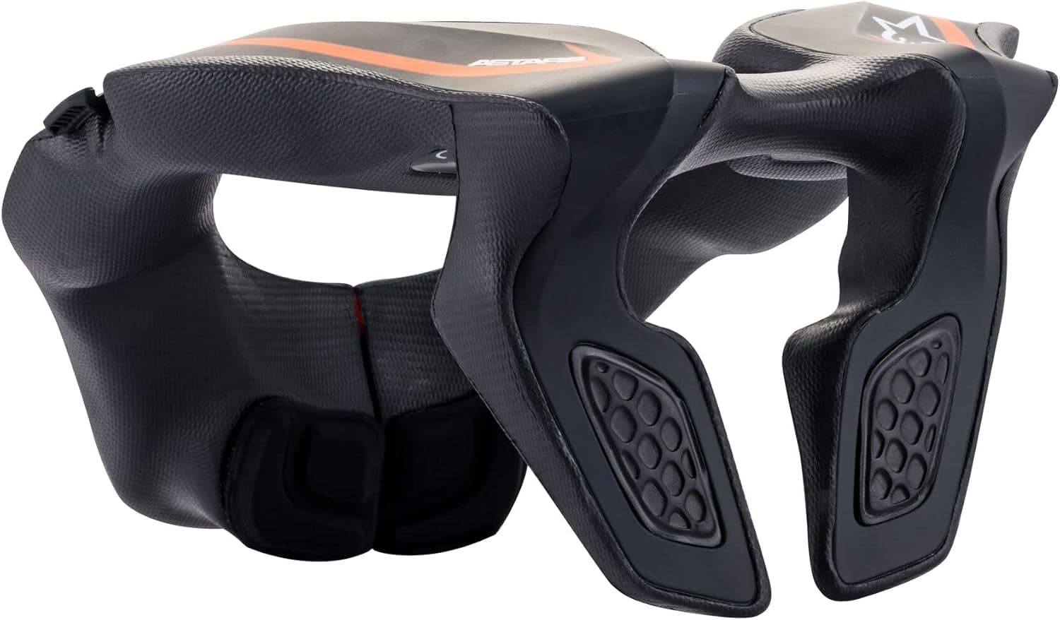 Soporte Cuello Alpinestars Youth Negro Naranja Soporte Cuello Alpinestars Youth Negro Naranja