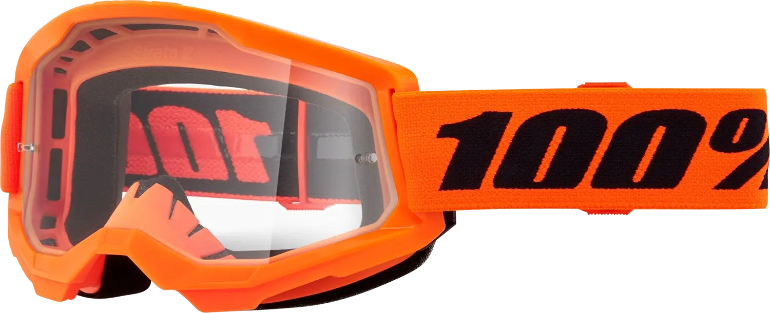 Gafas 100% Strata-2 Naranja Transparente image_1