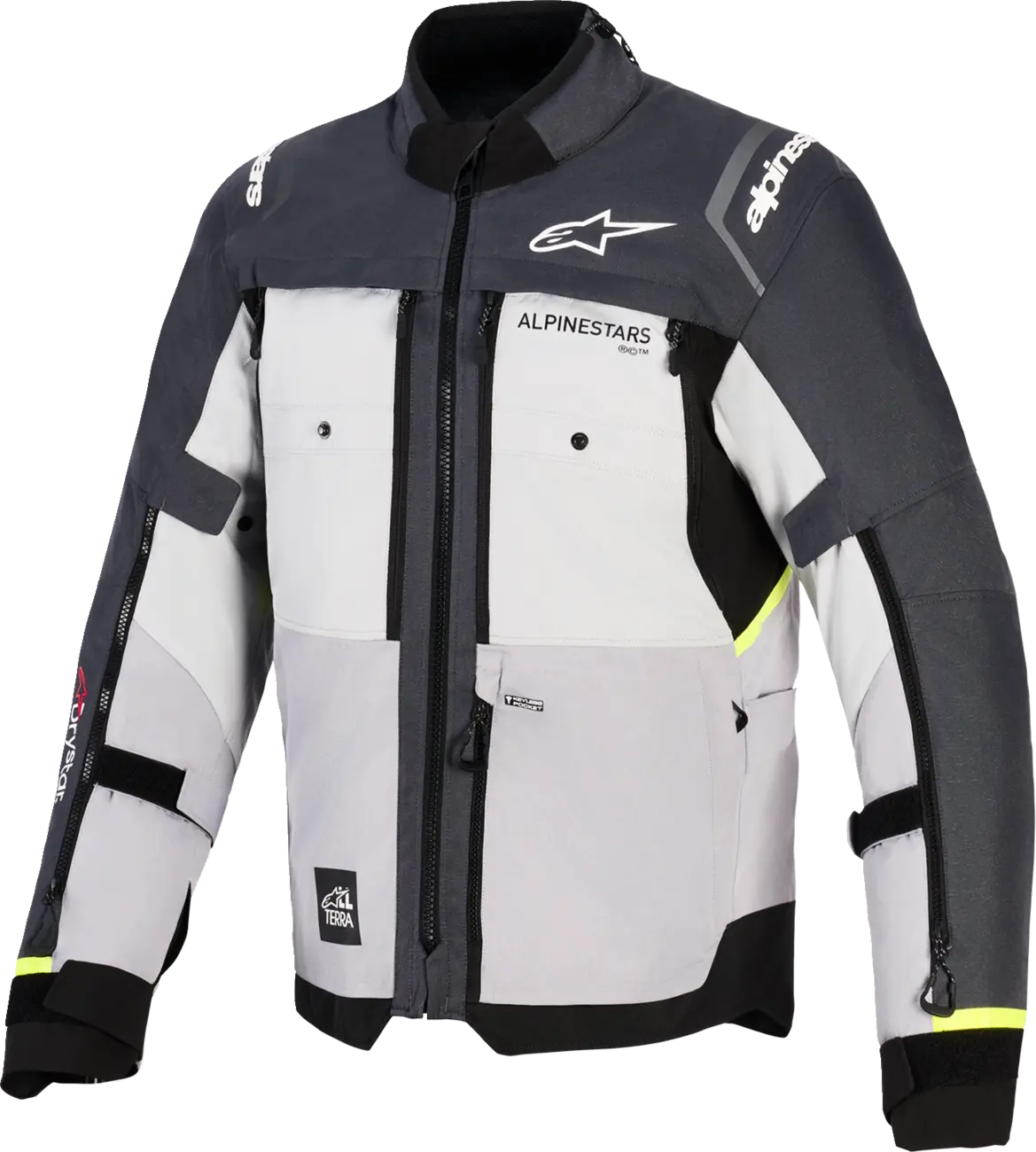 Chaqueta Alpinestars Cusco Drystar Negro Gris image_1