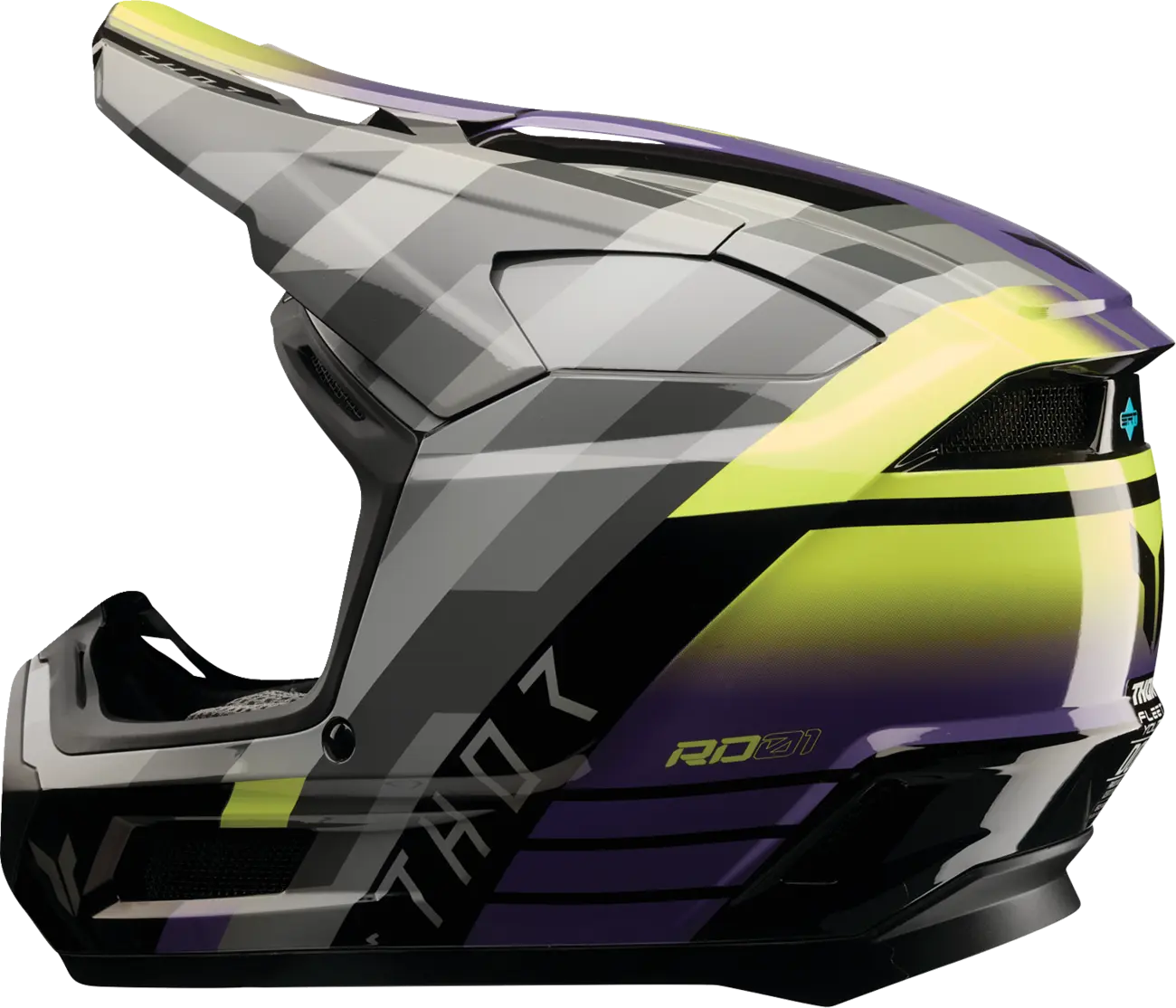 Casco THOR Fleet Infantil Camber Negro Gris Casco THOR Fleet Infantil Camber Negro Gris