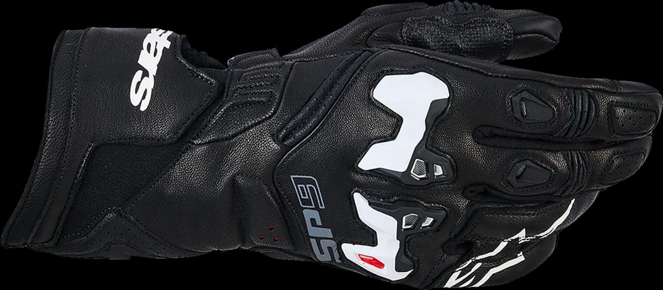 Guantes Alpinestars SP-9 Negro Blanco image_1