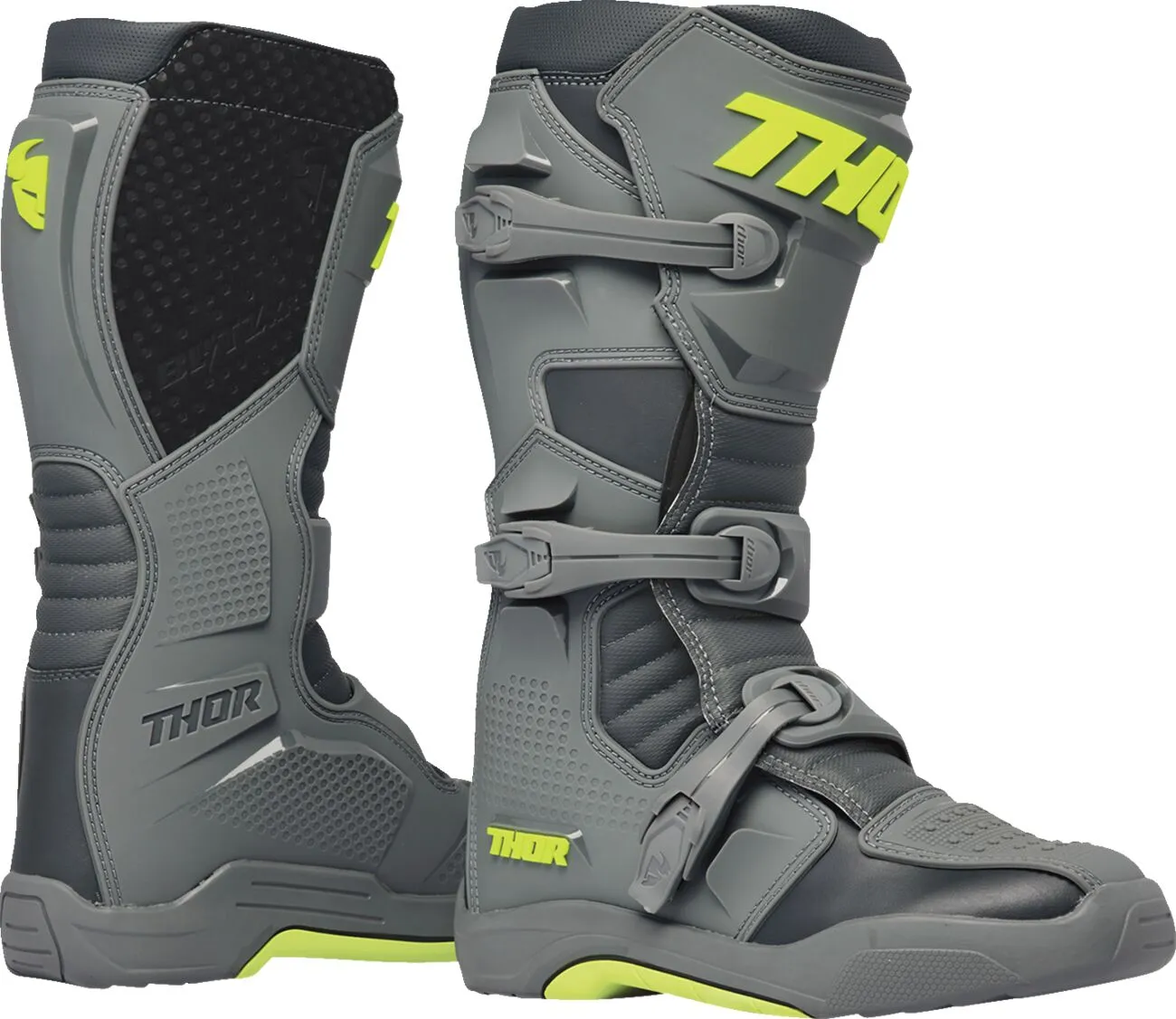 Botas THOR Blitz XR Gris Amarillo image_1