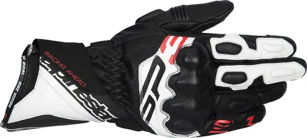 Guantes Alpinestars SP-3 Negro Blanco Rojo image_1