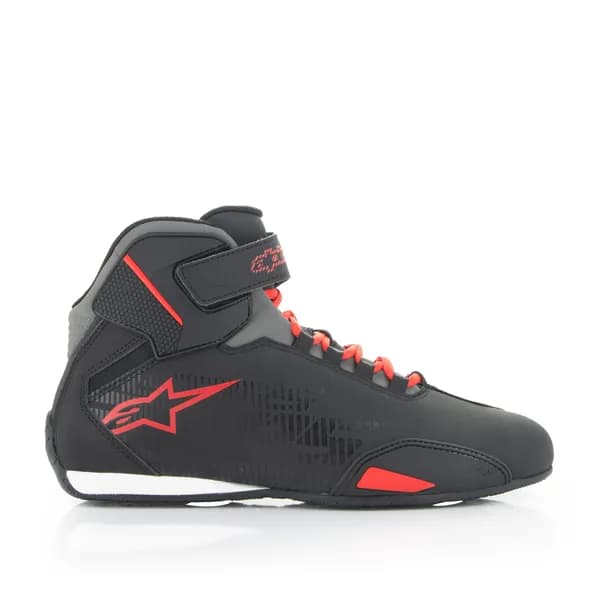 Botas Alpinestars Sektor Negro Rojo 2515518 Botas Alpinestars Sektor Negro Rojo 2515518