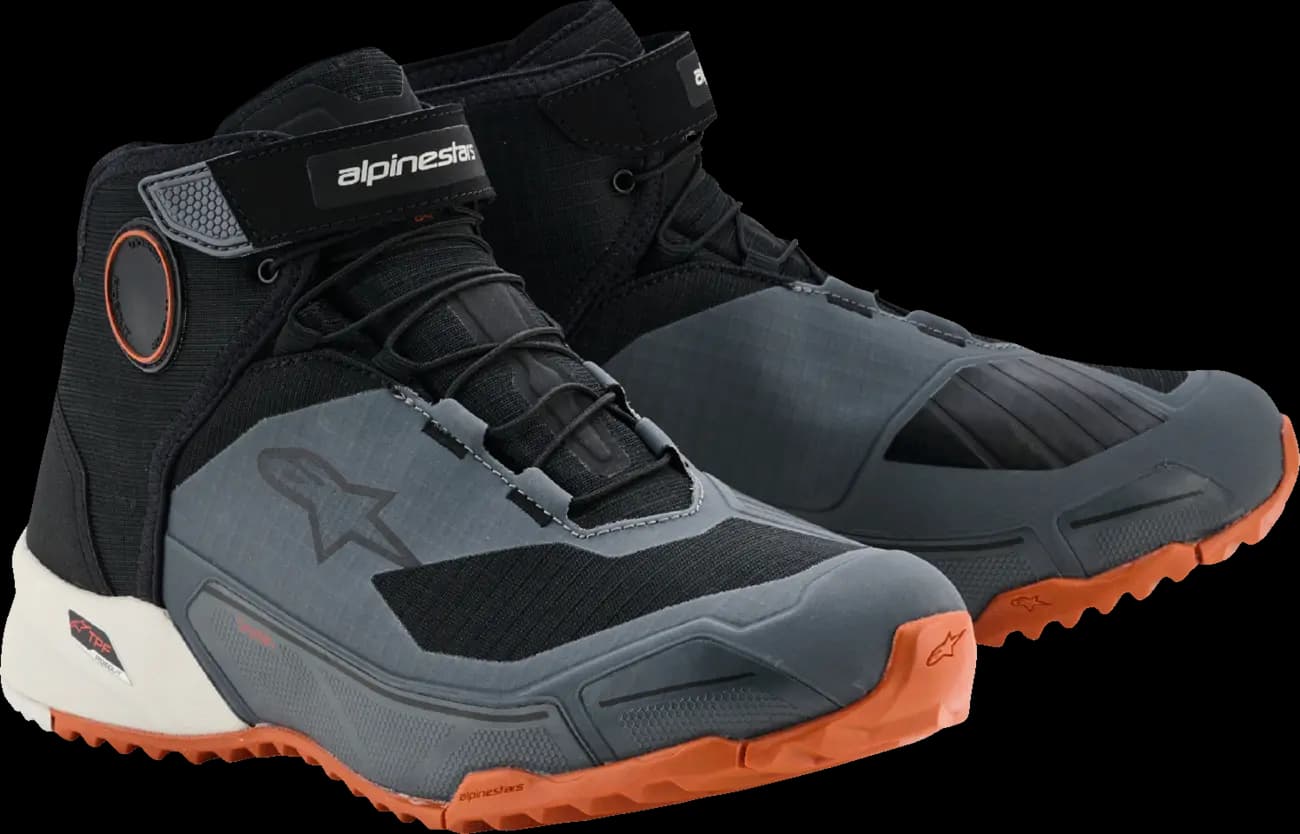 Botas Alpinestars CR-X Drystar Riding Negro Gris Marron image_1