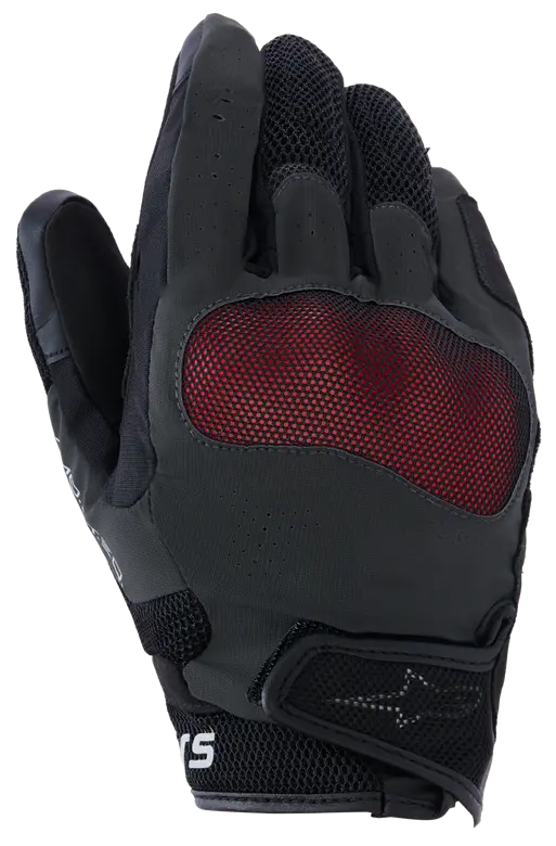 Guantes Alpinestars Airflow Negro Rojo image_1
