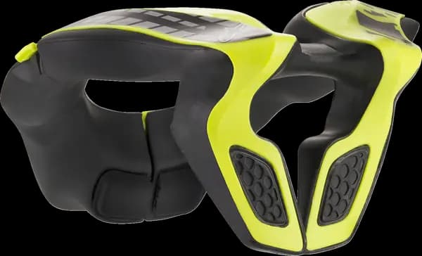 ALPINESTARS YOUTH NECK SUPPORT BLACK YELLOW FLUO ALPINESTARS YOUTH NECK SUPPORT BLACK YELLOW FLUO