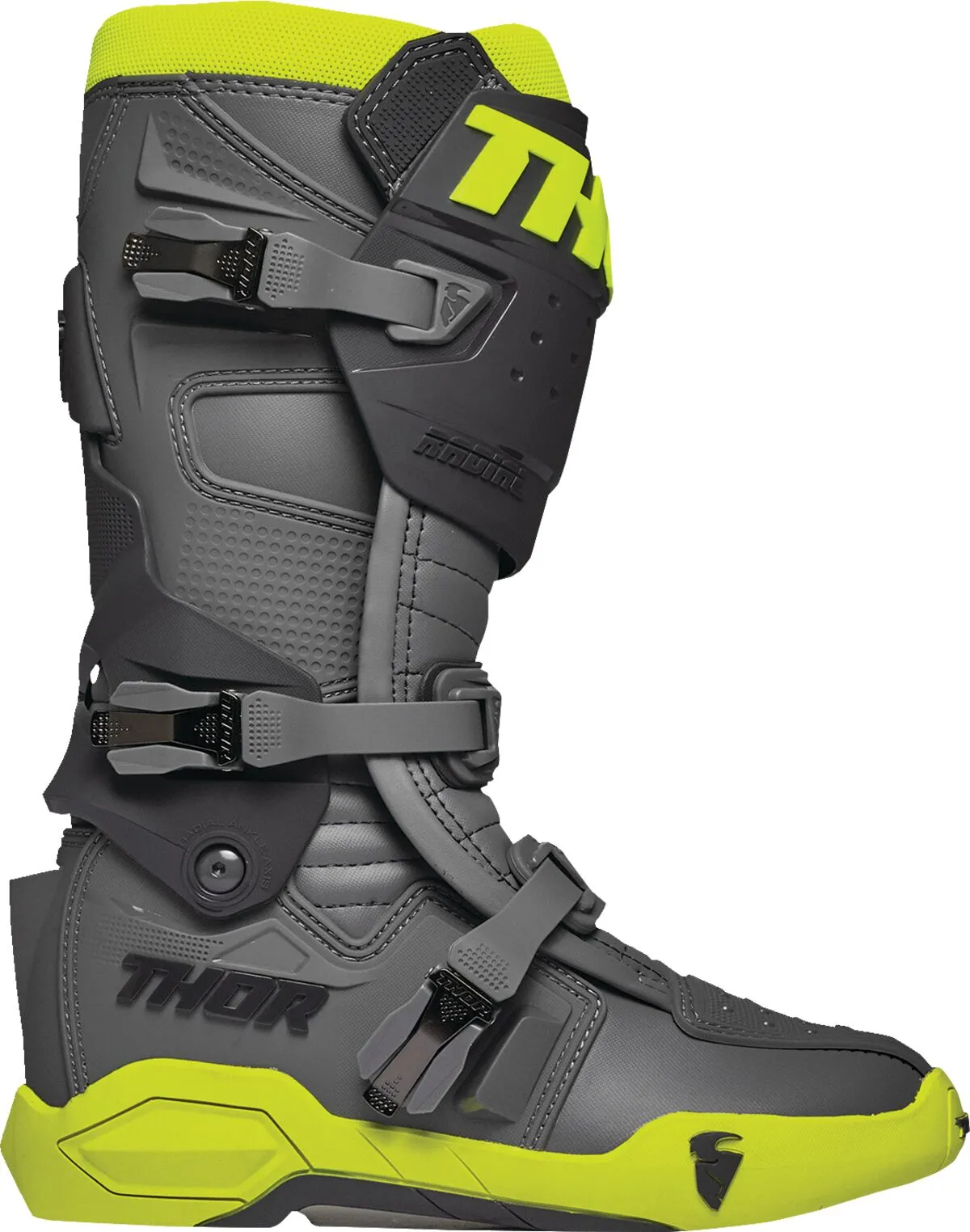 Botas THOR Radial Gris Amarillo Botas THOR Radial Gris Amarillo