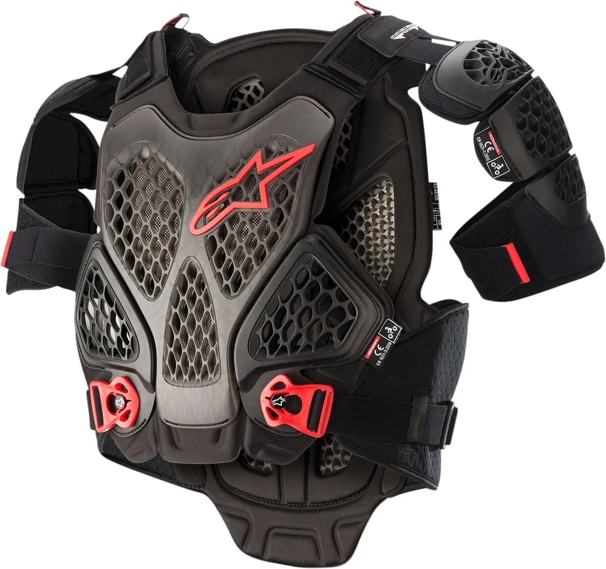 Protector Alpinestars A-6 Negro Rojo image_1