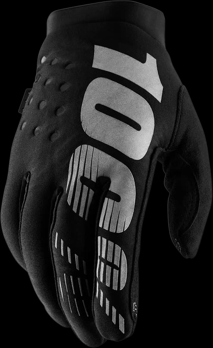 Guantes 100% Brisker Negro image_1