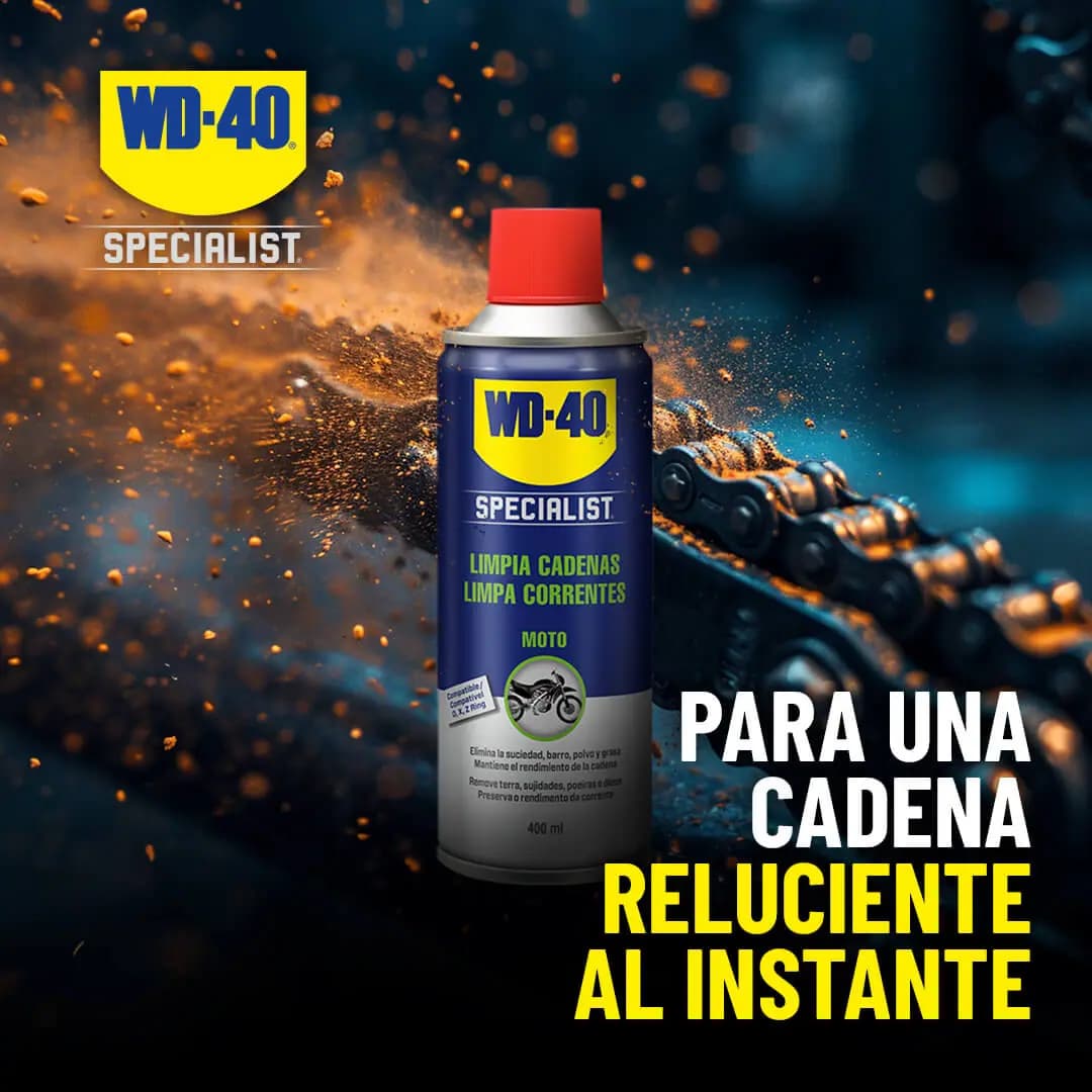Limpiador de Cadena Wd40 400ml Limpiador de Cadena Wd40 400ml