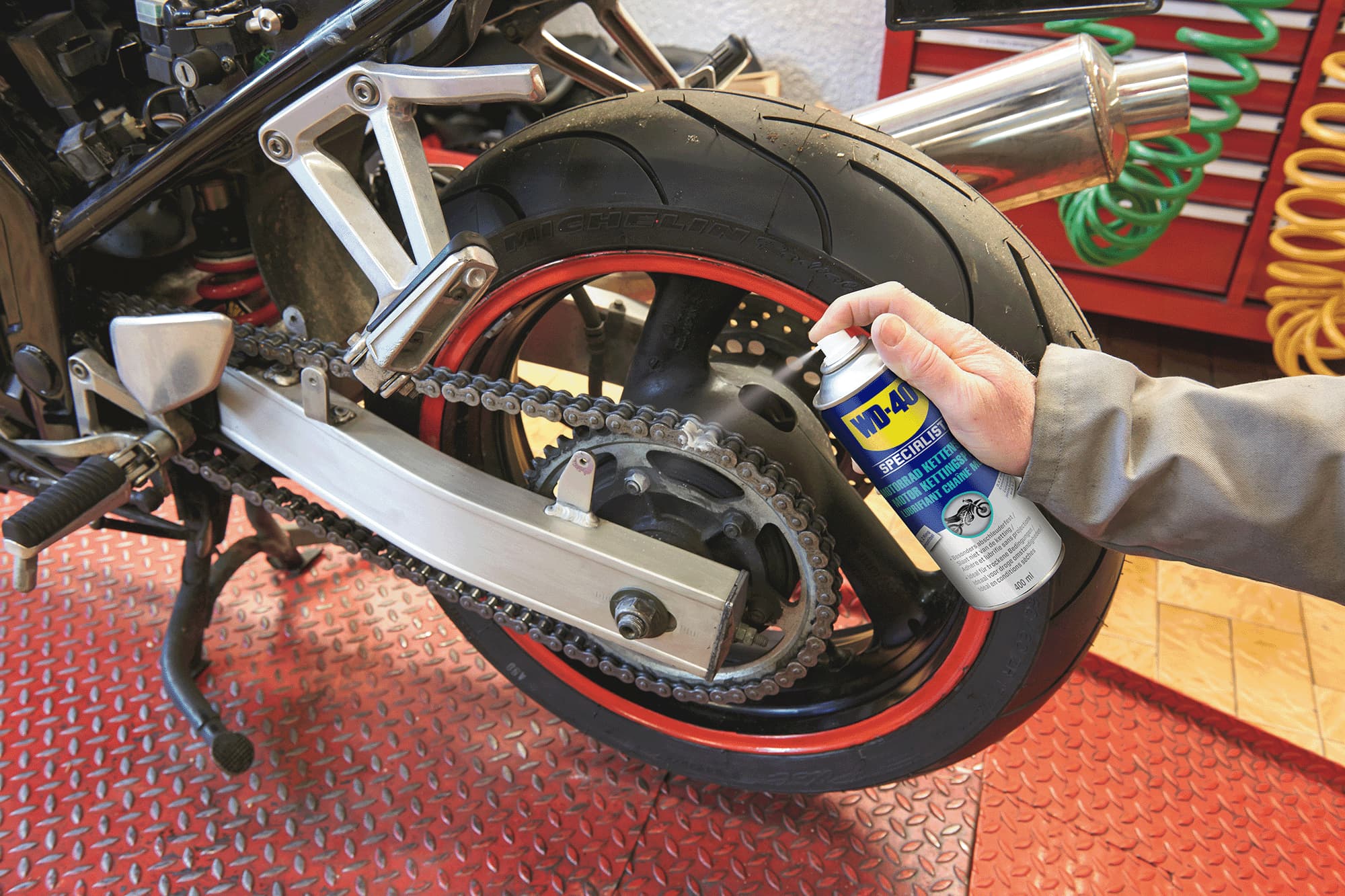 Lubricante de Cadena Wd40 Lubricante de Cadena Wd40