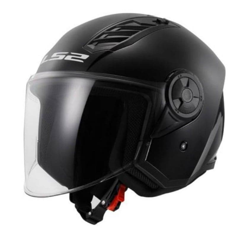 Casco Jet LS2 OF616 Airflow II 22-06 Negro Brillo image_1