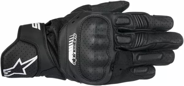 Guantes de cuero Alpinestars SP-5 Negros (Clonado) image_1