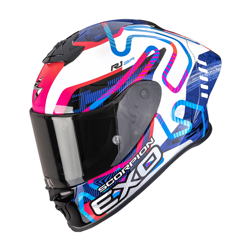 Casco Scorpion EXO-R1 Evo II Air Cornering Blanco image_1